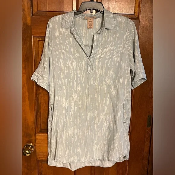 white christmas dresses Denim Shirt Dress main image 1